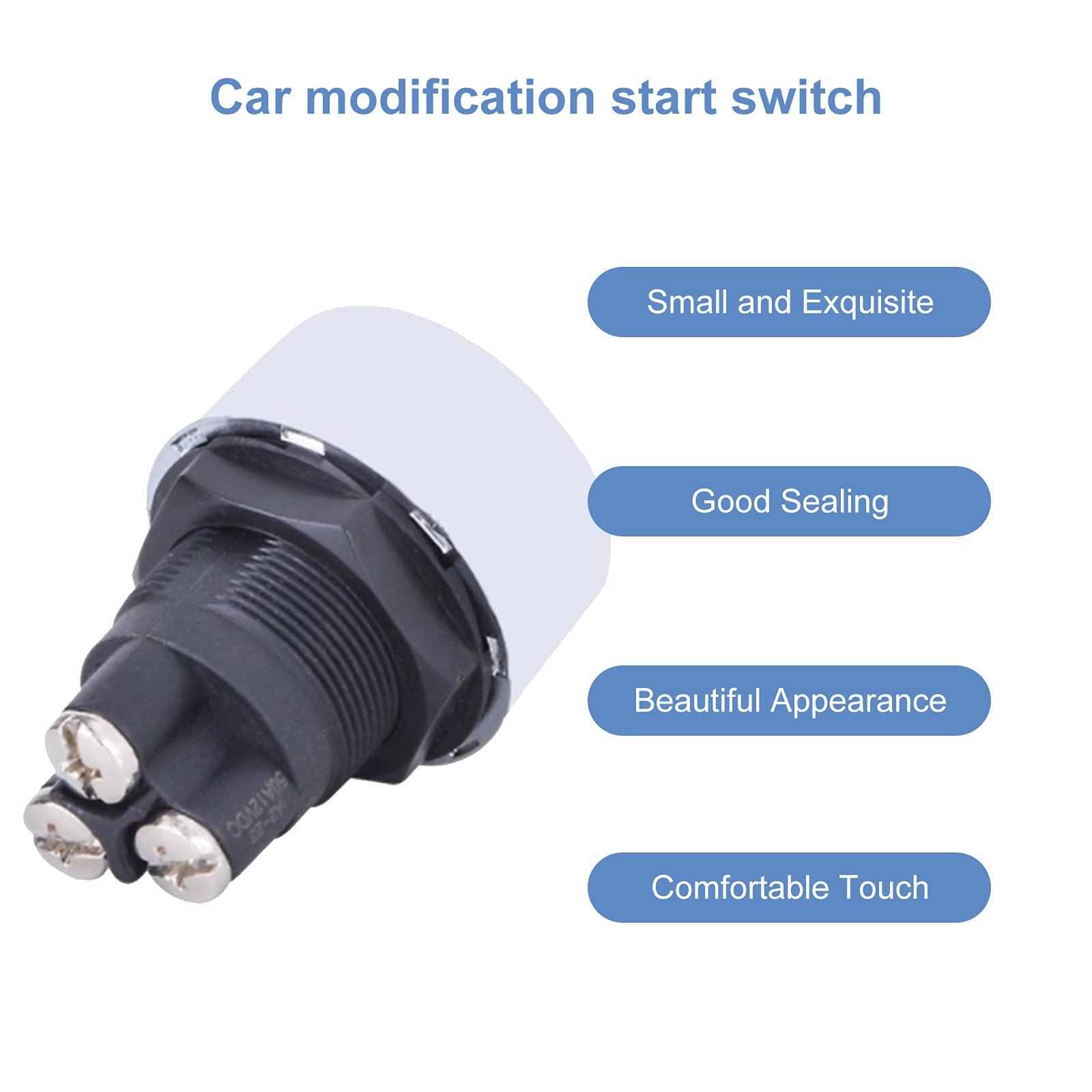 Nút bắt đầu của Nút khởi động động cơ DC 12V 50A cho xe hơi