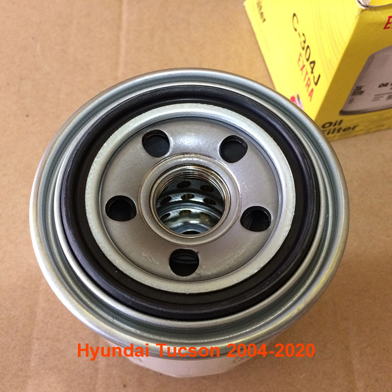 Lọc nhớt cho xe Hyundai Tucson 2004-2020 2630035503 mã C304J-17