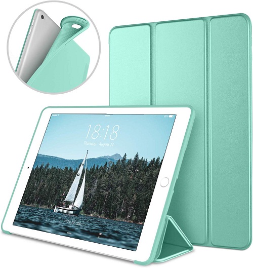Bao da doanh nhân PKCB silicone dẻo - Smart cover dành cho iPad mini 4 - Hàng Chính hãng