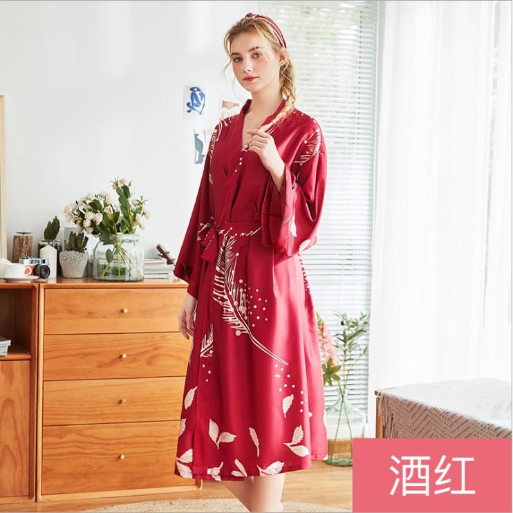 Áo choàng Lụa Satin cap cấp - Váy ngủ áo choàng của Shop Thủy Bông