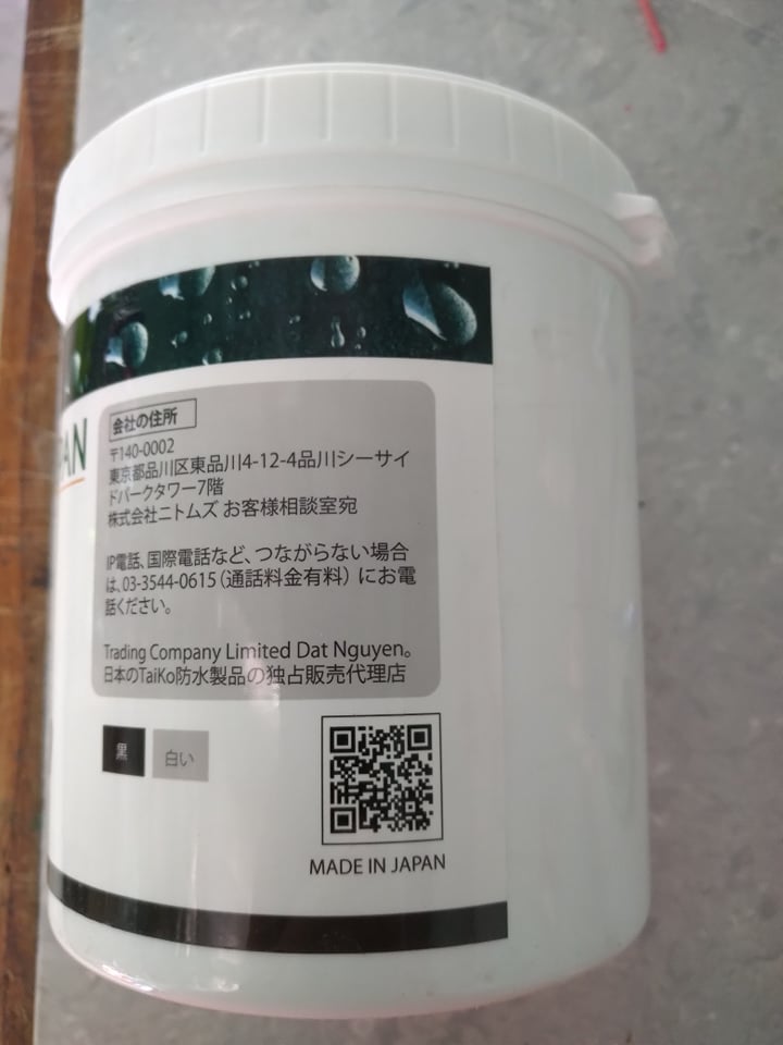 Keo vá trám vết nứt tường đa năng thông minh chống bong tróc trong nhà, ngoài trời chống thấm TAIKO JAPAN  ( 1kg). Tặng kèm chổi quét sơn và 2,5m vuông vải