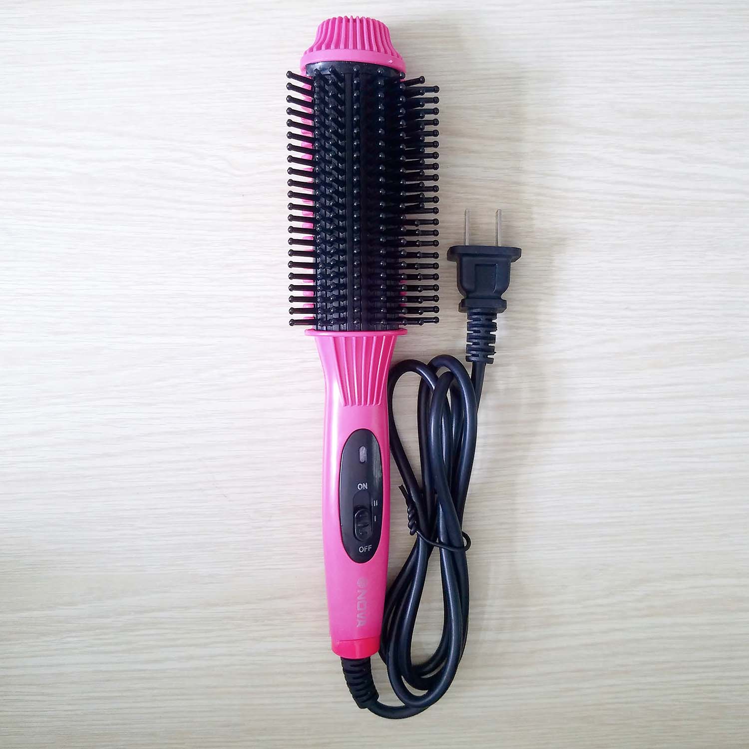 Lược uốn tóc 8810 - Lược Điện Tạo Kiểu Tóc Đa Năng Cao Cấp No/va NHC-8810, Uốn Cụp - Uốn Xoăn - Dập Xù Phồng
