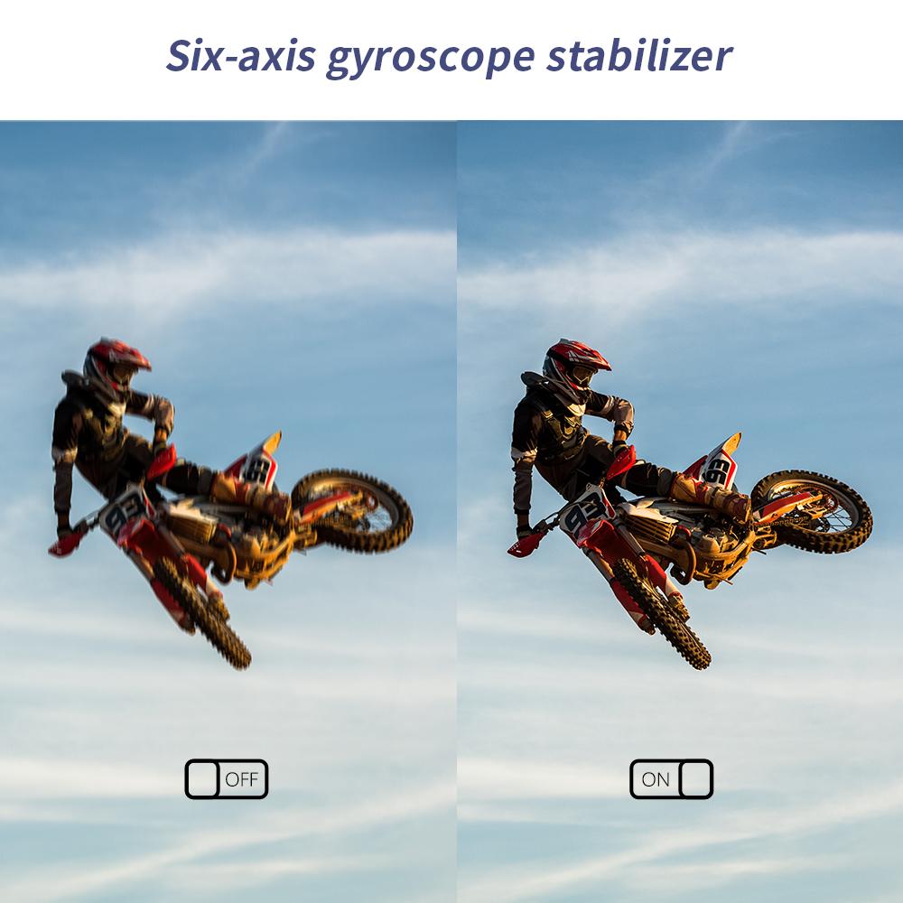 SJCAM SJ10 Pro Camera Hành Động 4K/60FPS Chống Nước WiFi Con Quay Hồi Chuyển Chống Rung Xe Máy Cam Video Thể Thao Màn Hình Kép Camera Hành Động