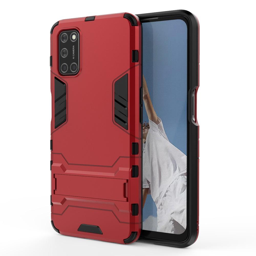 Ốp lưng cho Oppo A52 A53 A92 A93 A94 IRON - MAN chống sốc bảo vệ viền và camera kèm chống xem video tiện lợi