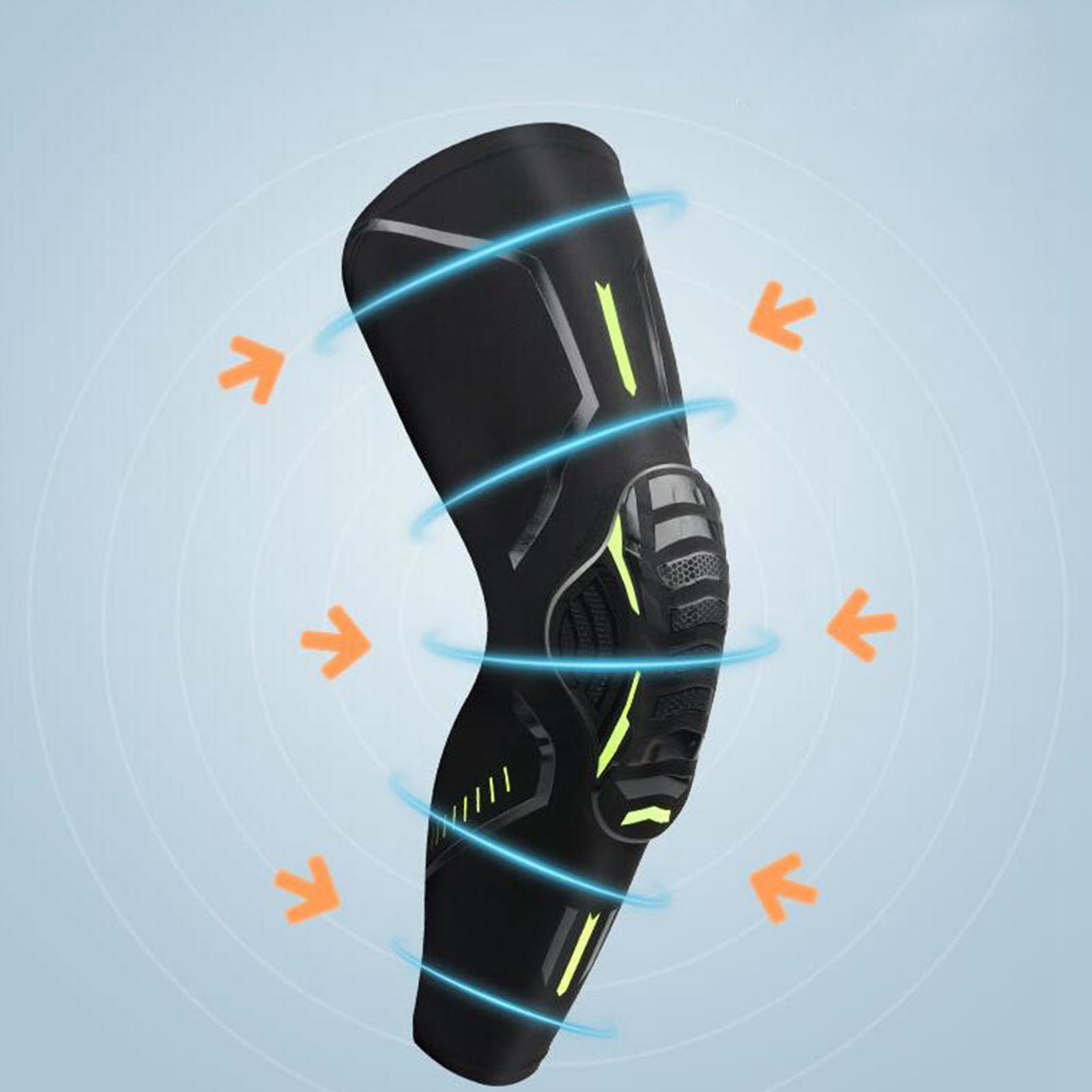 2x Elbow/Knee Pad   Cover  Sports Protective Gear Cycling Skateboard Motorcycle  for Adult