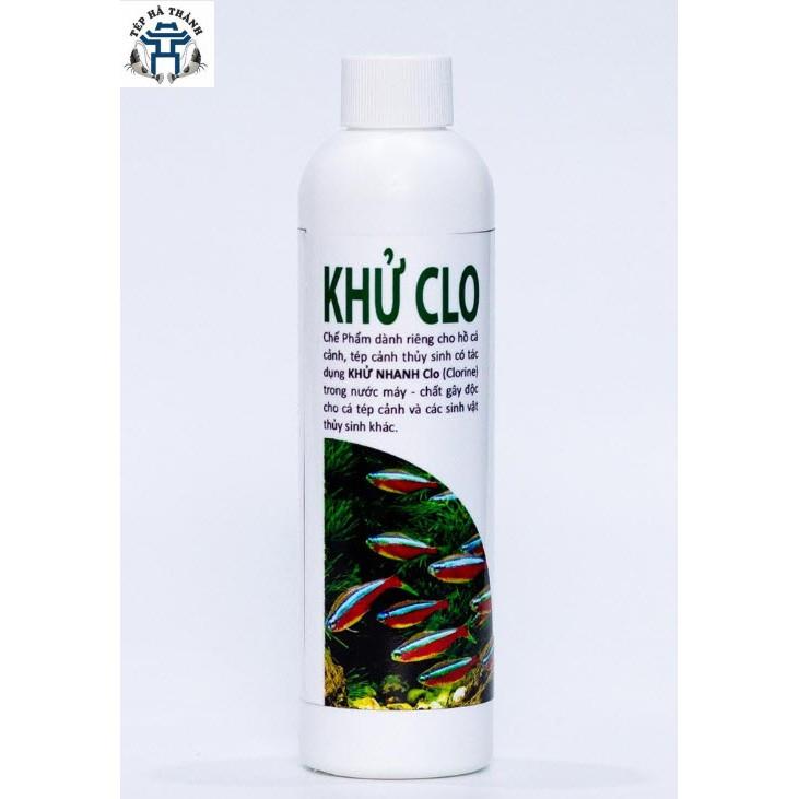 Dung Dịch Khử Clo Nước Máy Cho Hồ Cá Cảnh, Bể Thủy Sinh 230ml