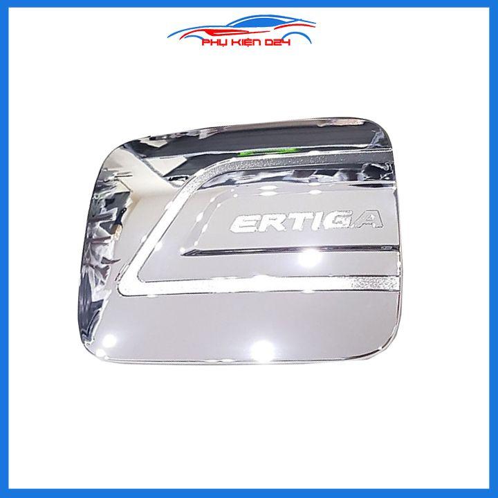 Ốp nắp bình xăng Ertiga 2019-2020 mạ crom chống trầy trang trí ô tô