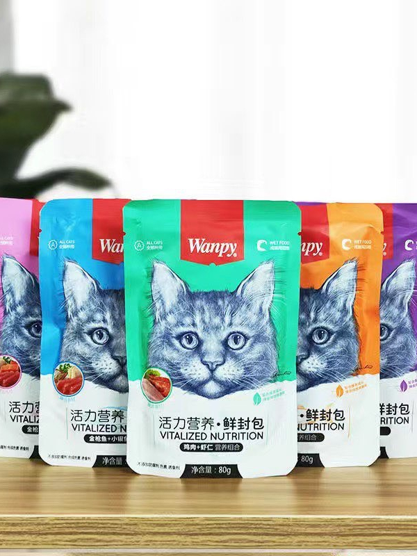 Pate Wanpy dành cho mèo gói 80g