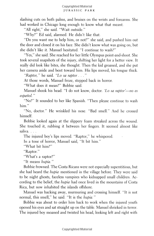 Sách ngoại văn: Jurassic Park