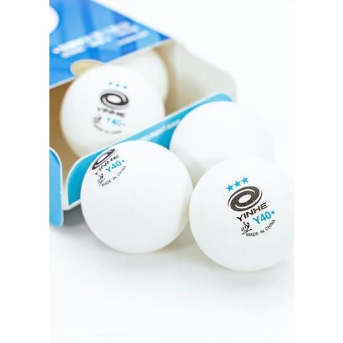 Bóng Yinhe Xanh 3 sao ABS có viền Hộp 6 quả