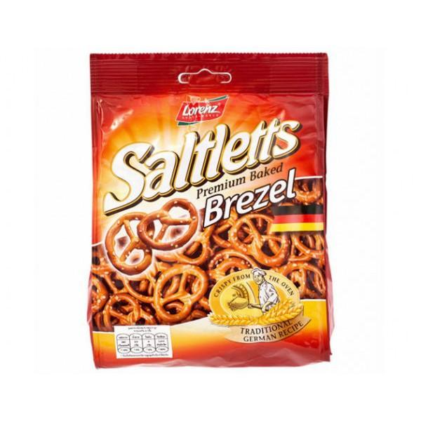 Snack bánh vòng giòn Lorenz vị muối nhạt gói 90g