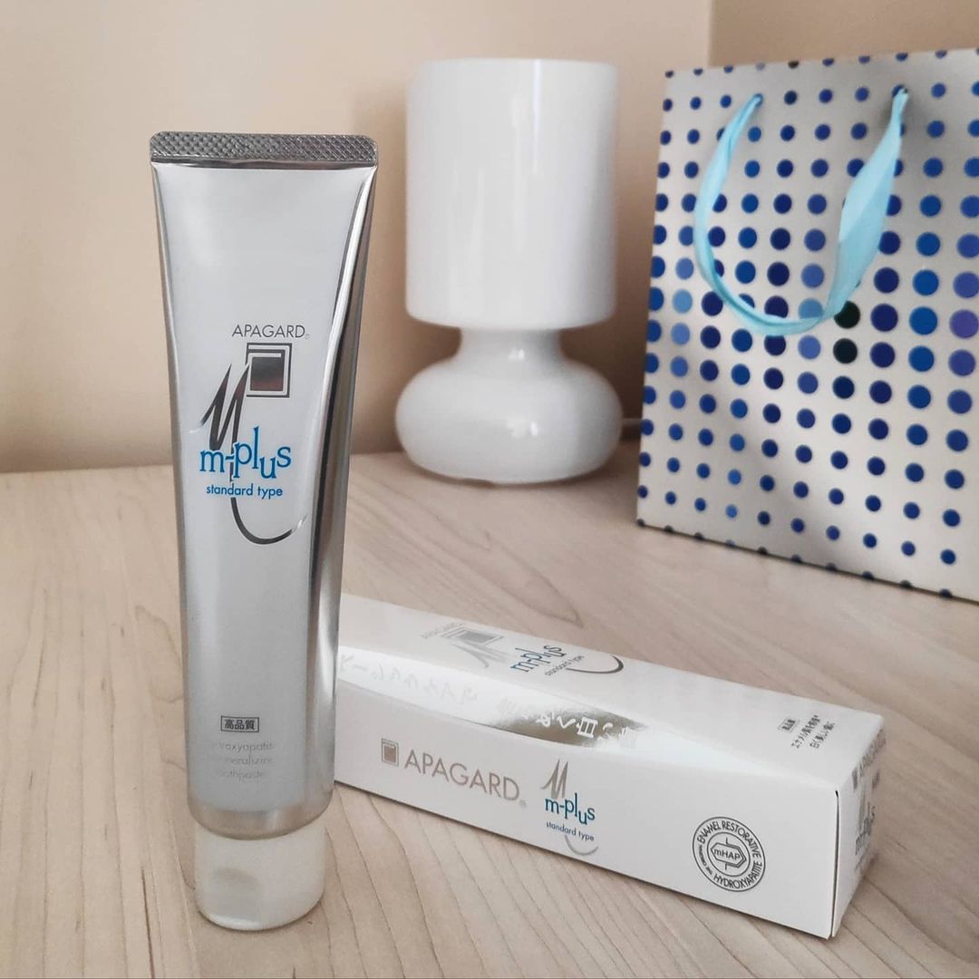 Kem Đánh Trắng Răng Apagrad  Chiết Xuất Ngọc Trai  Apagard M Plus 130g