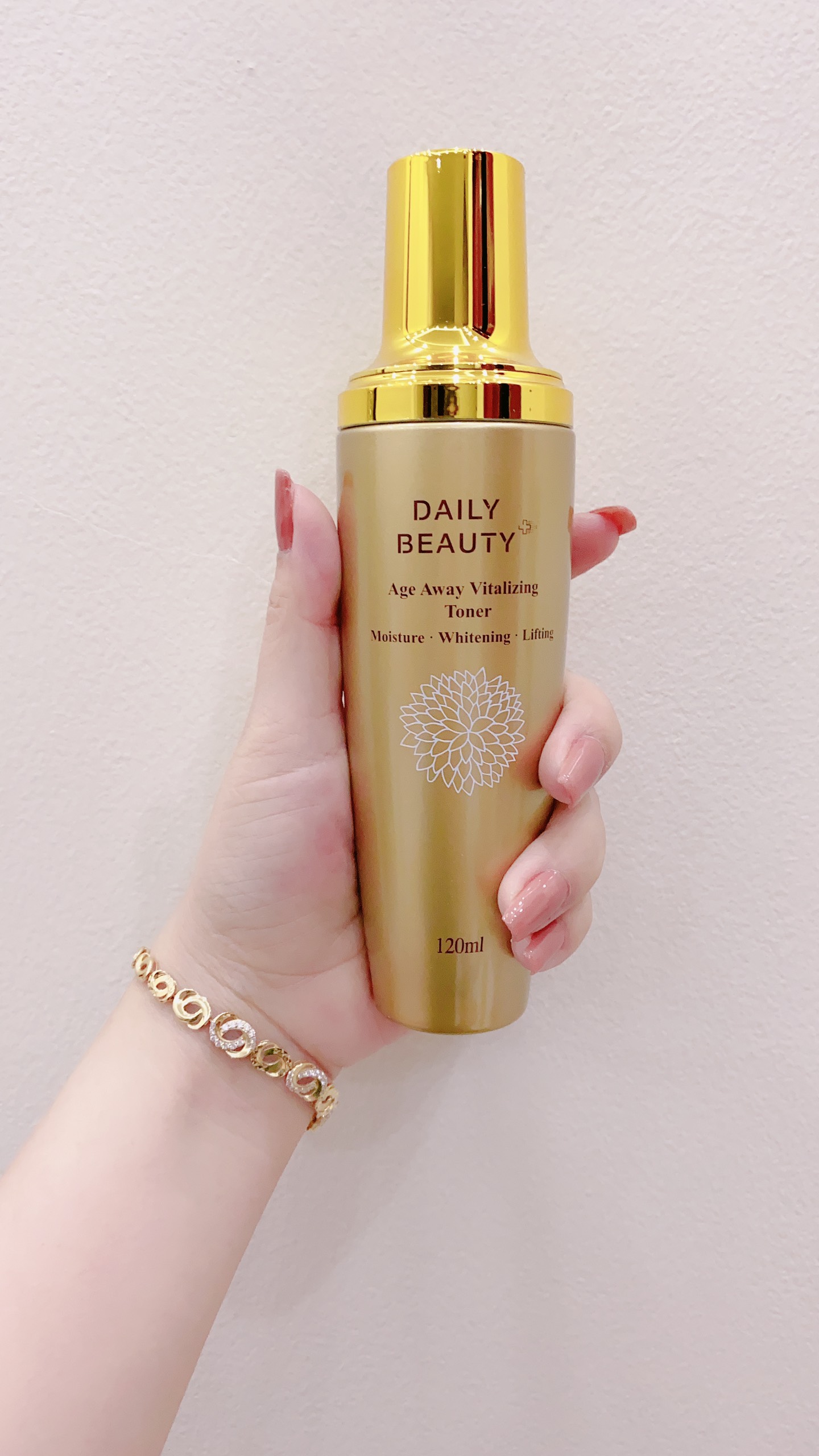 Combo 4 hộp Nước hoa hồng Daily Beauty Age Away Vitalizing Toner R&amp;B Việt Nam nhập khẩu chính ngạch từ Hàn Quốc