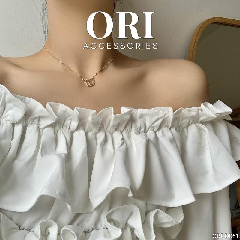 Dây chuyền nữ mặt gấu Lovely Bear thời trang xinh xắn ORI ACCESSORIES D061