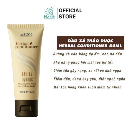 COMBO Dầu Gội - Xả Thảo Dược HERBAL SHAMPOO &amp; HERBAL_CONDITIONER  chai 50ml