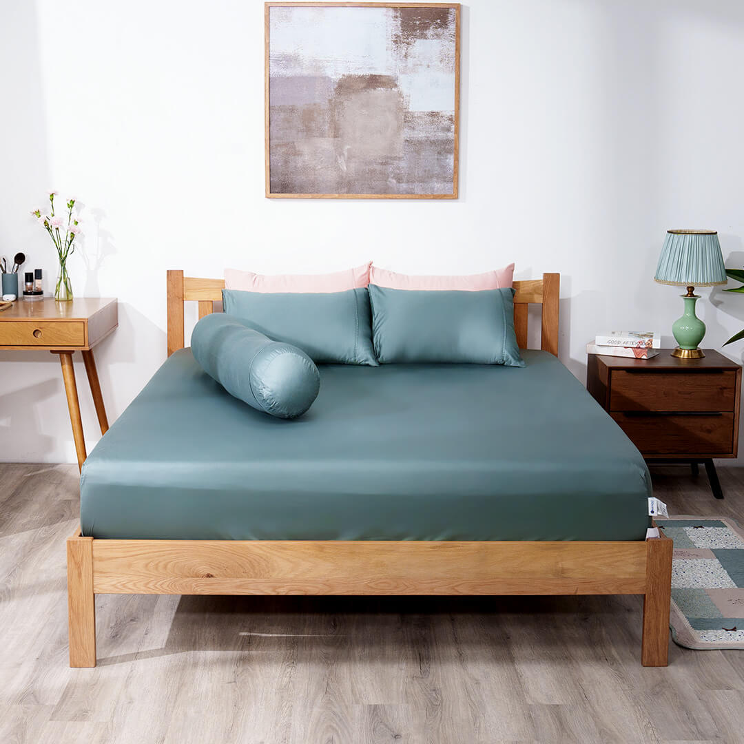 Bộ Ga chun Cotton satin AMD The Essentials Đơn sắc
