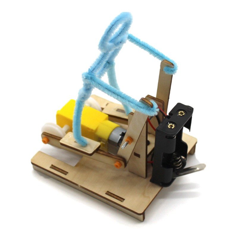 Đồ Chơi Lắp Ráp Khoa Học STEAM Robot Kéo Xe Tự Động 3D Đồ Chơi DIY Cho Trẻ Em Bộ Lắp Ráp Gỗ Robot Kéo Xe Tự Động Cho Bé Đồ Chơi Gỗ DIY