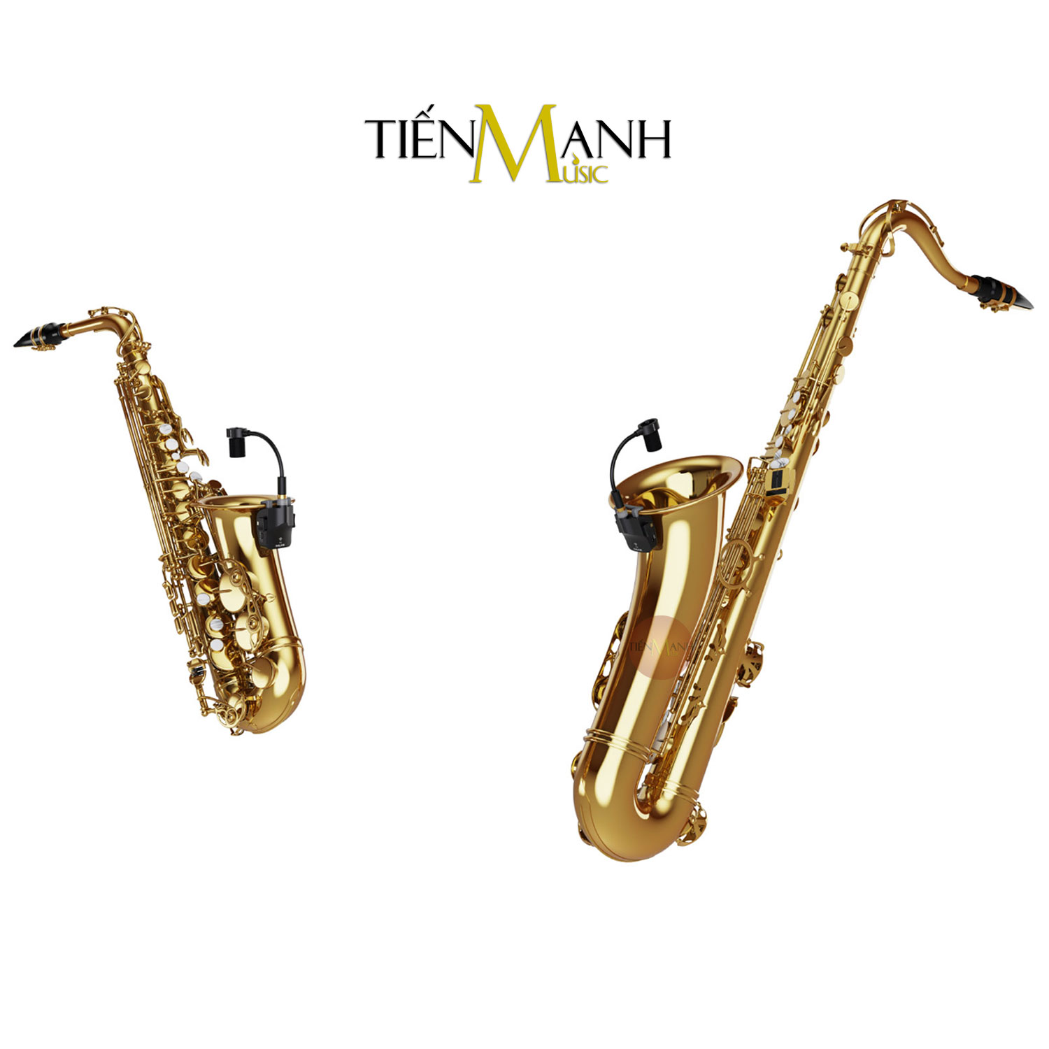 Mic Thu Phát Không Dây Cho Saxophone Nux B6 Wireless System 2.4GHz Micro Microphone B-6 Hàng Chính Hãng - Kèm Móng Gẩy DreamMaker