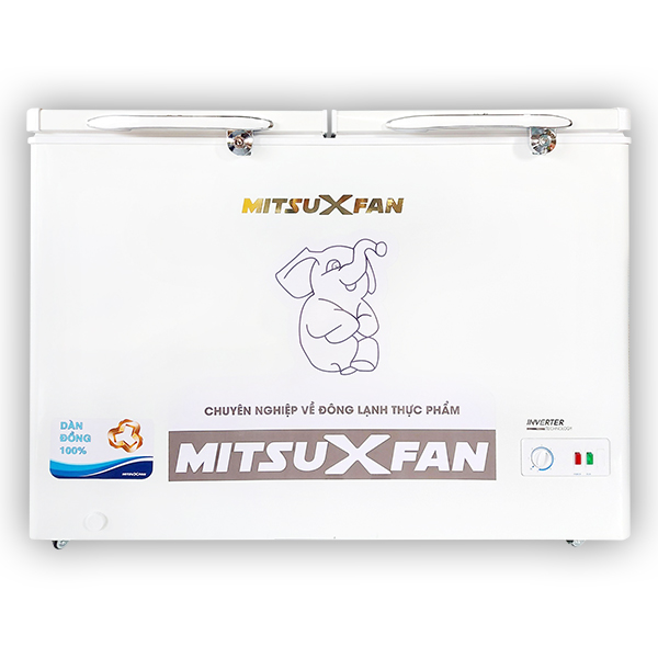 TỦ ĐÔNG MITSUXFAN MF2-400GW2 - DUNG TÍCH 400 LÍT  (HÀNG CHÍNH HÃNG)