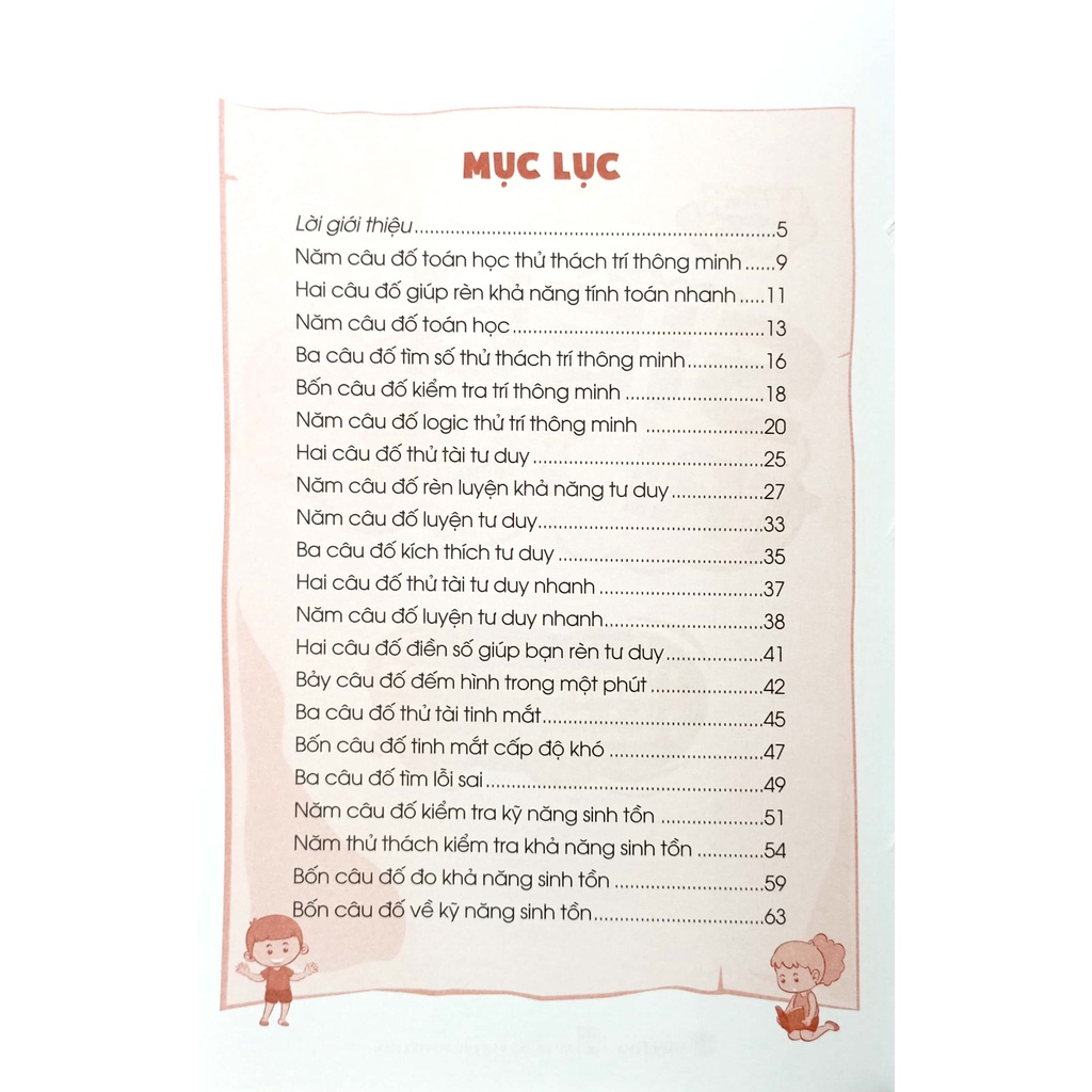 Sách Hack Não Siêu Trí Tuệ: Tư Duy Thông Minh & Nhanh Trí+Khả Năng Sinh Tồn+Câu Đố Suy Luận Kiểm Tra IQ+Thử Tài Thám Tử