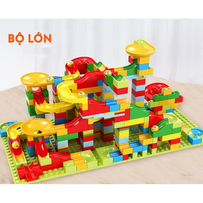 Khuyến mãi - Đồ chơi lắp ráp cầu trượt 330 chi tiết