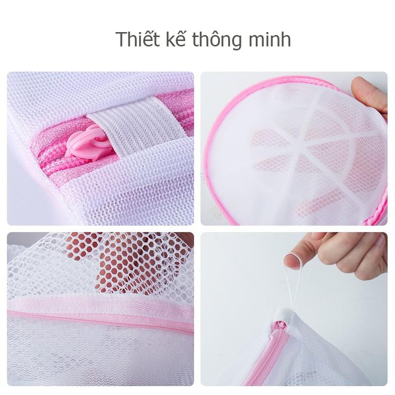 Túi Lưới Giặt Đồ lót, Quần Áo Cao Cấp DAISO Nhiều Kích Cỡ
