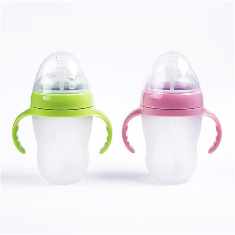 250 Ml Cho Bé Silicone Sơ Sinh Cho Bé Ăn Nước Ly Đựng Nước Cốc Chăm Sóc Trẻ Em Sản Phẩm