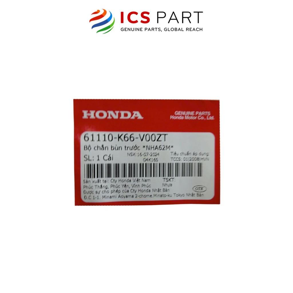 Dè Trước (Chắn Bùn Trước) HONDA Air Blade 125 2018-2019 Xám Nha62M (Có Tem) (61110K66V00ZT)