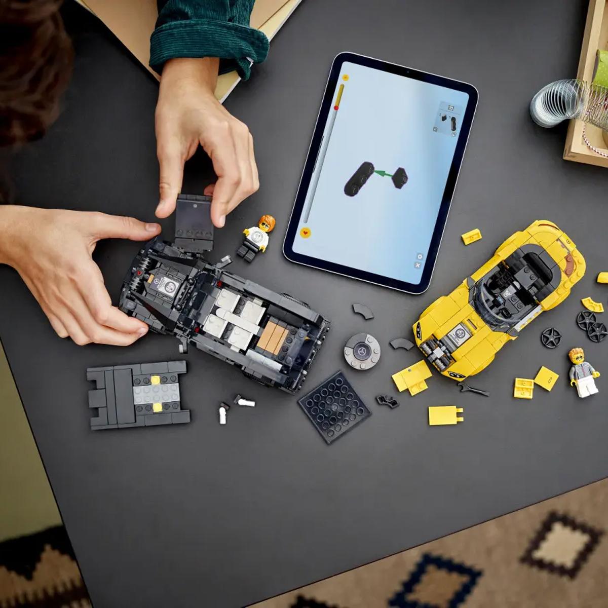 Đồ Chơi Lắp Ráp Siêu Xe Mercedes AMG GT Roadster 2024 &amp; AMG G63 - Lego Speed Champions 76924 (808 Mảnh Ghép)