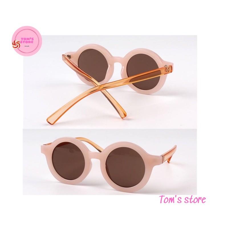 Kính mát kính râm trẻ em chống tia UV kiểu dáng hàn quốc cho bé từ 1-6 tuổi