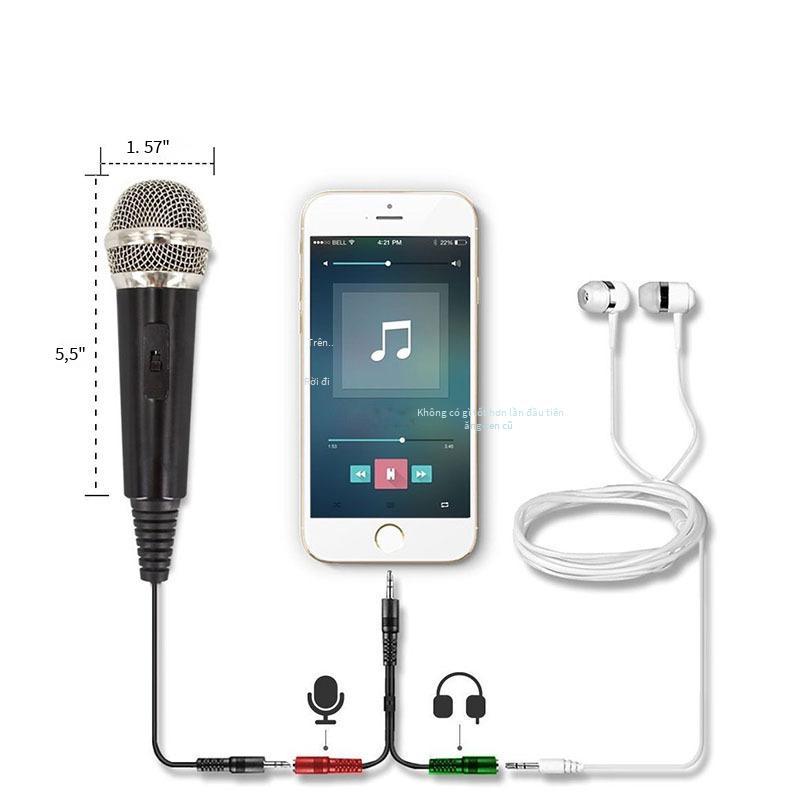 Ưu đãi đặc biệt trực tiếp karaoke máy tính micro thoại micro điện thoại di động micro đứng bộ