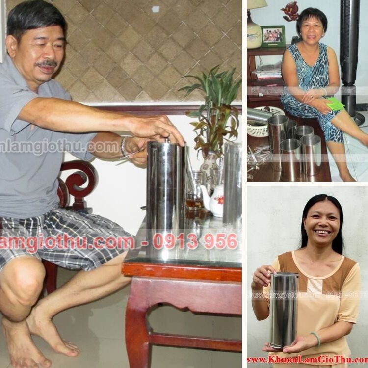 Khuôn Làm Giò Thủ 2kg Inox Cao Cấp Thu Thảo