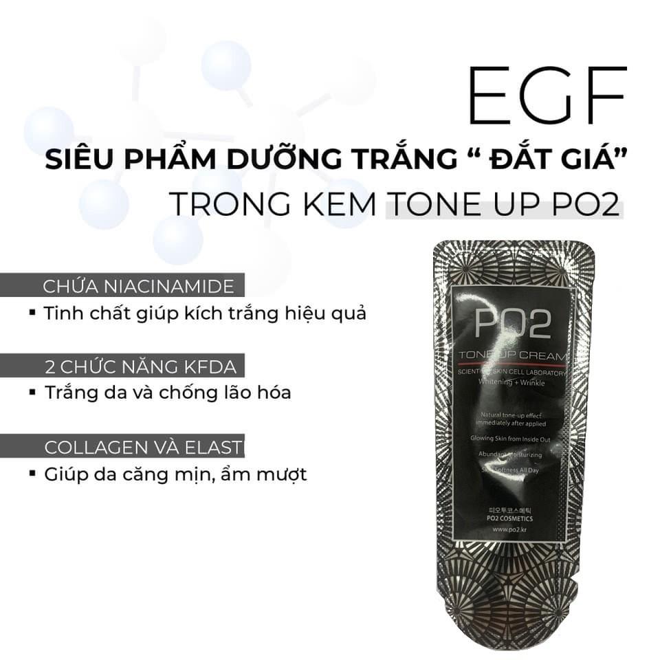 Combo 3 SAMPLE Kem Kích Trắng Váng Sữa Orôche Po2 Tone Up Cream 3g X 3