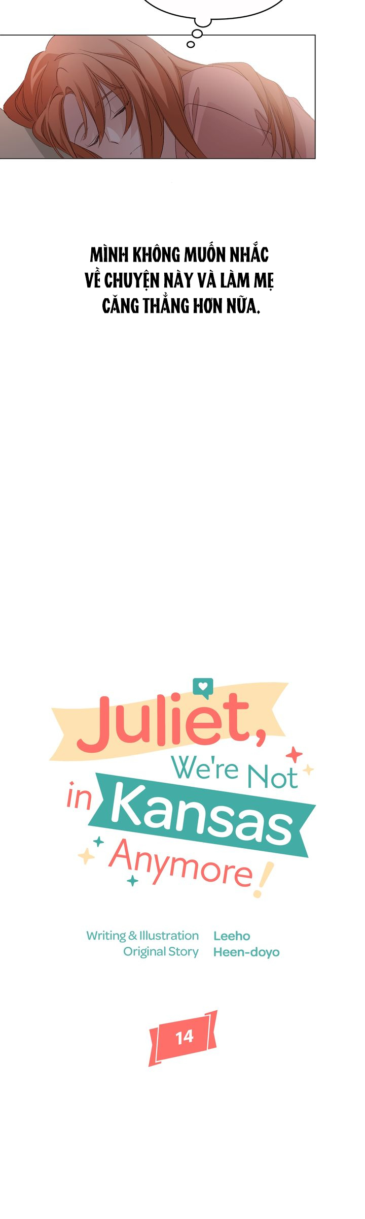 juliet, chúng ta không phải ở kansas đâu! chapter 14 8