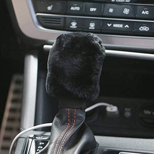 Bọc vô lăng, phanh tay, cần số bằng bông - Plush - 38 cm