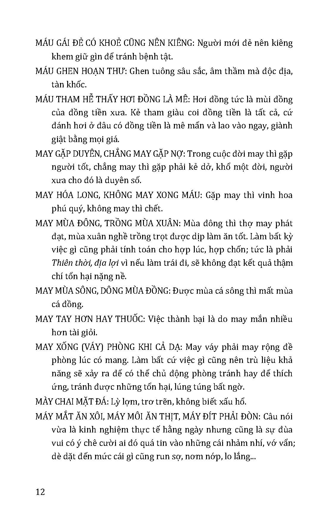 Giải Nghĩa Thành Ngữ Tục Ngữ Việt Nam - Quyển 2: Từ M Đến Y