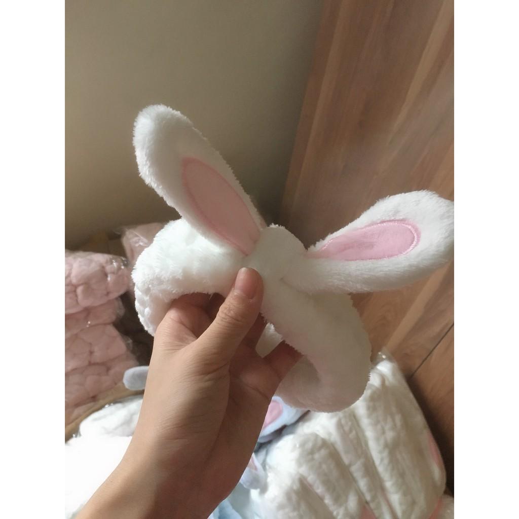 Băng Đô Tai Thỏ Đáng Yêu Phong Cách Hàn Quốc -Flower Sweet