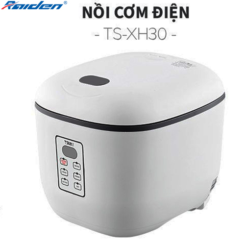 Nồi cơm điện tử 1.2L Tsuki TS-XH30 điều khiển cảm ứng, lòng nồi đúc 5 lớp phủ chống dính chịu nhiệt, công nghệ gia nhiệt 360 độ chín cơm đều - Hàng chính hãng