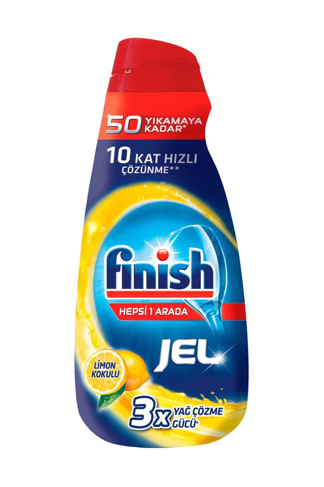 Gel rửa chén bát Finish All in 1 max - 650ml (dùng cho máy rửa chén bát)