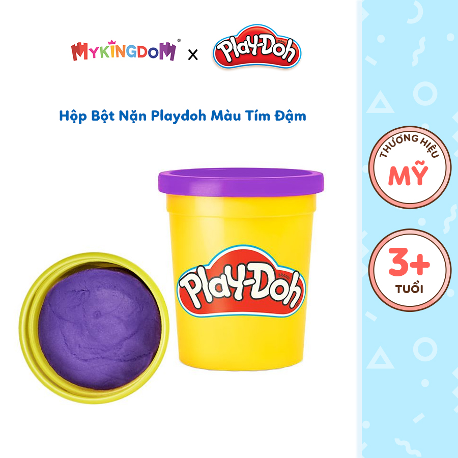 Đồ Chơi PLAY-DOH Hộp Bột Nặn Màu Tím Đậm DAM/B5517C/PP