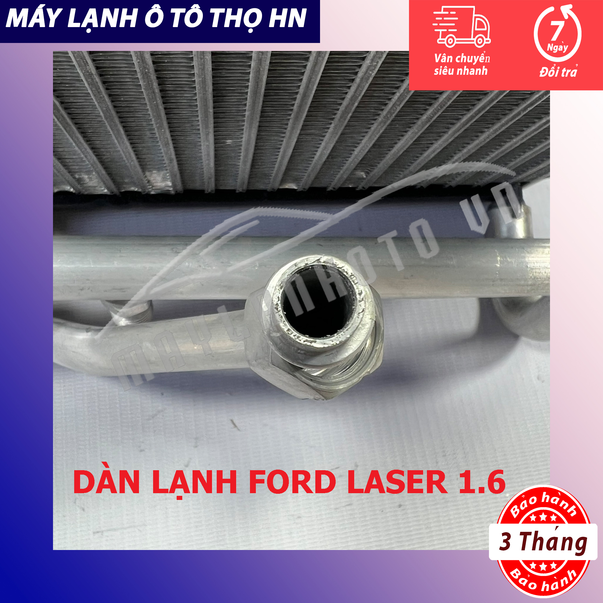 Dàn lạnh Mazda 323 - Ford Laser 1.6 1998 1999 2000 2001 2002 Hàng xịn Thái Lan 98 99 00 01 02