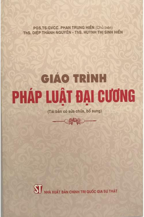 Giáo Trình Pháp Luật Đại Cương