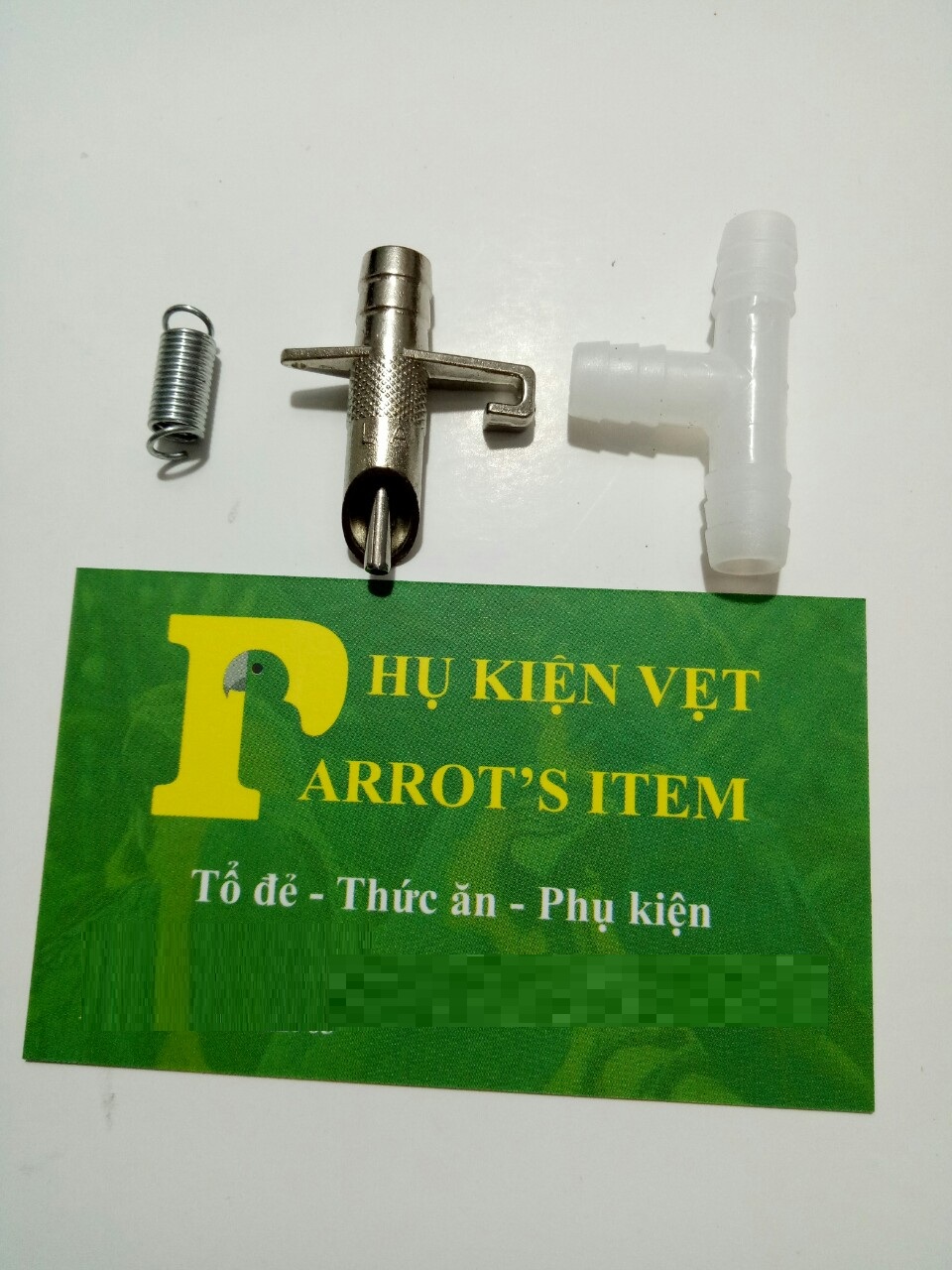 VAN UỐNG NƯỚC TỰ ĐỘNG CHO CHIM, VẸT, YẾN PHỤNG VÀ THÚ CƯNG NHỎ