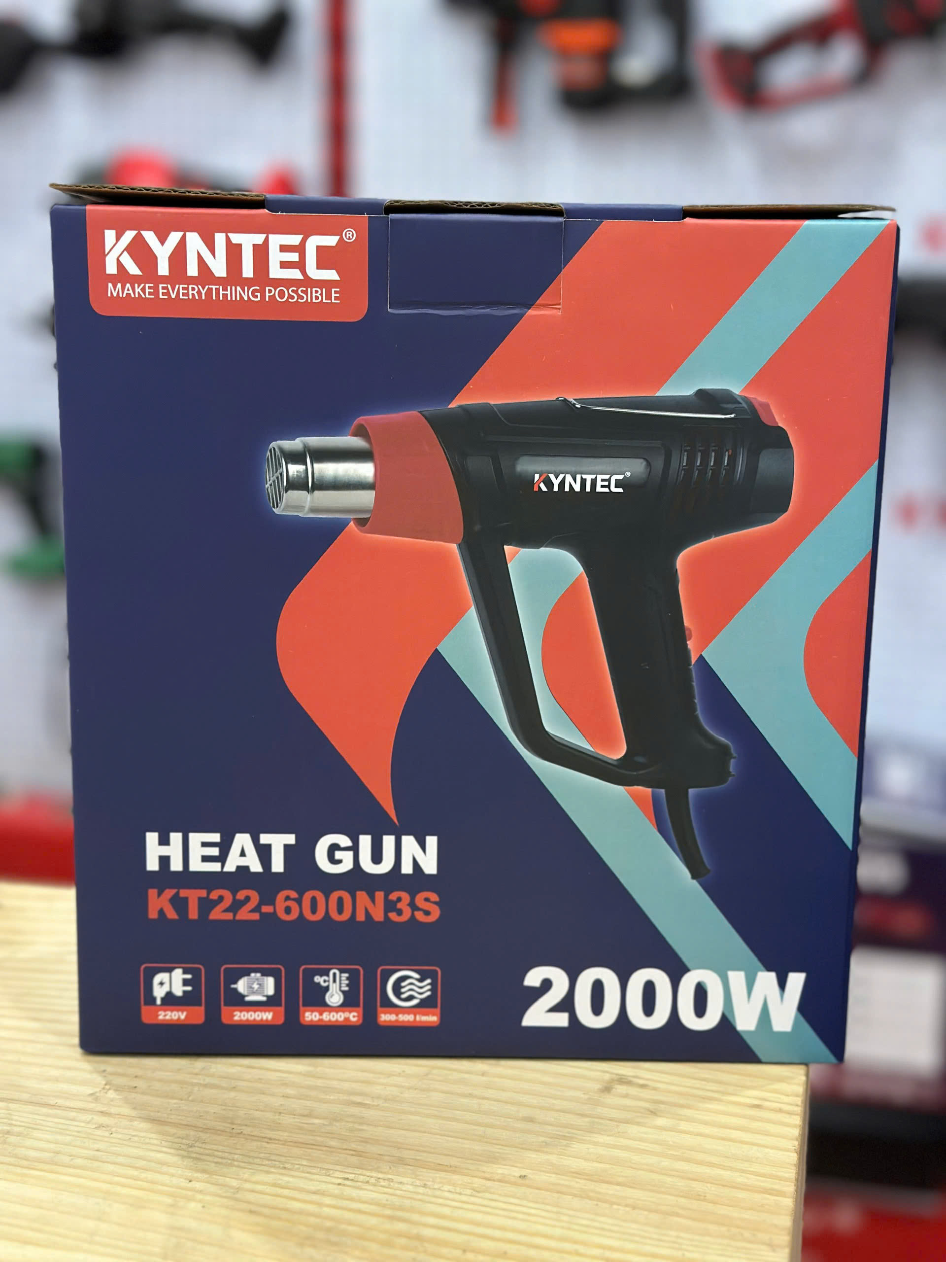 Máy khò nhiệt KYNKO KYNTEC KT22 - 600N3S chính hãng