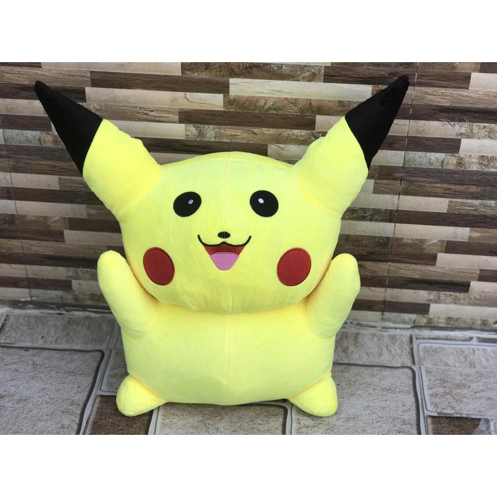 Gấu bông picachu đáng yêu tinh nghich được may bởi vải co dãn 4 chiều Hàn Quốc