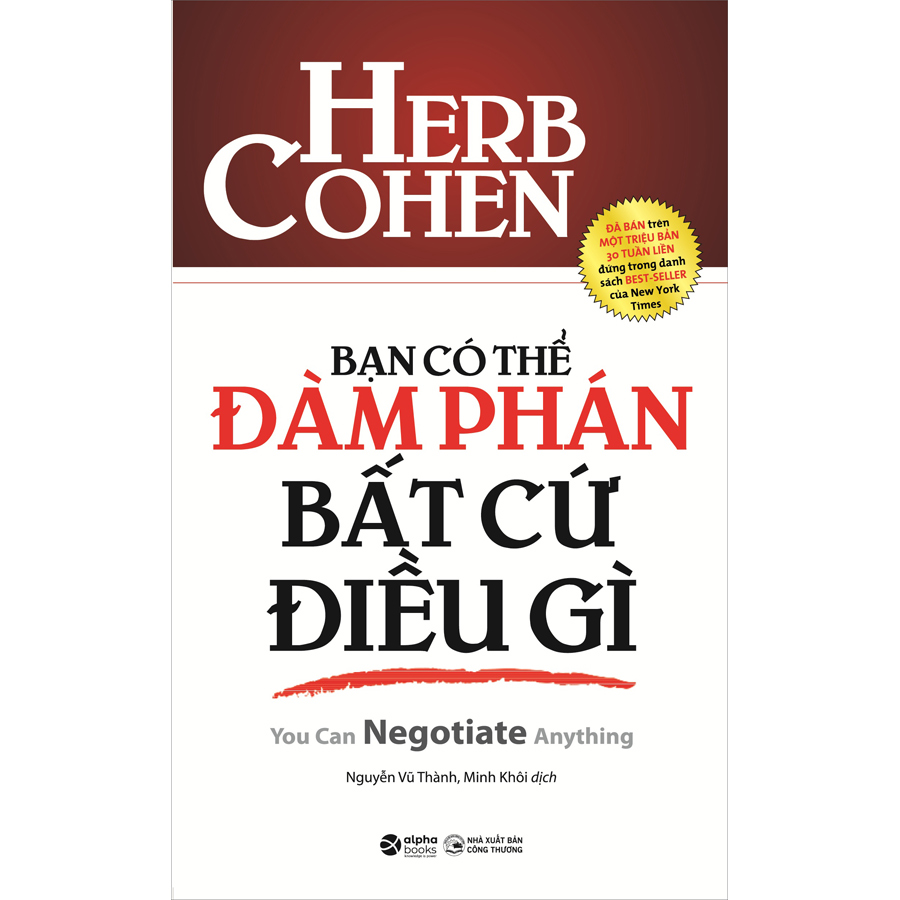 Bạn Có Thể Đàm Phán Bất Cứ Điều Gì