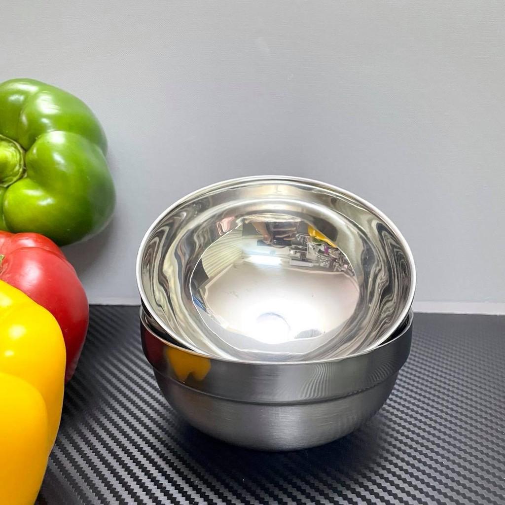 COMBO 5 CHÉN INOX 2 lớp CÁCH NHIỆT CAO CẤP - Bộ 5 Chén Bát chất liệu 100% INOX, với kiểu dáng Hàn Quốc SANG TRỌNG.