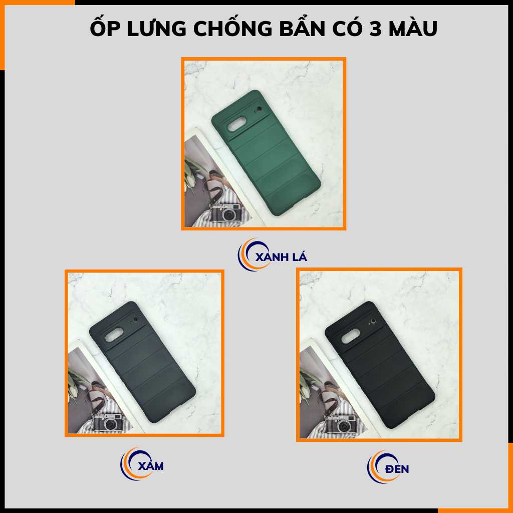 Ốp lưng pixel 7 chống sốc CHỐNG BẨN bảo vệ camera phụ kiện điện thoại huỳnh tân store
