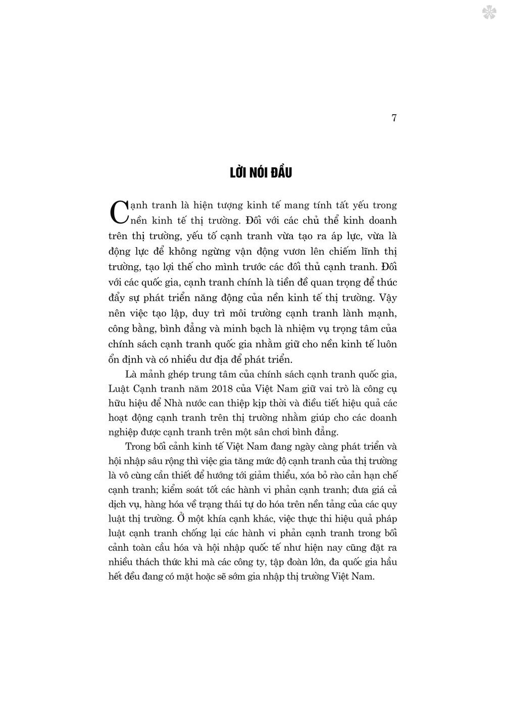Luật cạnh tranh Việt Nam trong bối cảnh toàn cầu - bản in 2024