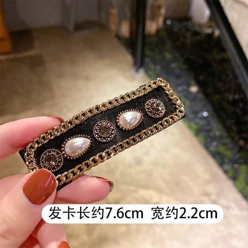 Kẹp tóc đính đá